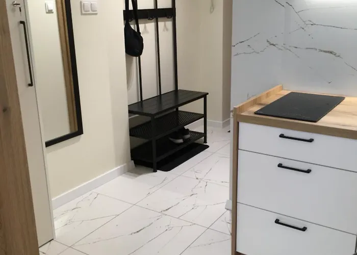 Przytulny Blisko Lasu Z Szybkim Wi-fi Lägenhet